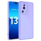 Mobify Mobil Aksesuarda Devrim Xiaomi Mi 13 Lite Kadife İç Yüzeyli Ultra Soft Premium Telefon Kılıfı Mlk/Mara Lila