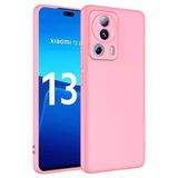 Mobify Mobil Aksesuarda Devrim Xiaomi Mi 13 Lite Kadife İç Yüzeyli Ultra Soft Premium Telefon Kılıfı Mlk/Mara Pembe