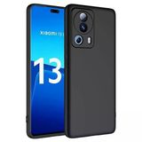 Mobify Mobil Aksesuarda Devrim Xiaomi Mi 13 Lite Kadife İç Yüzeyli Ultra Soft Premium Telefon Kılıfı Mlk/Mara Siyah