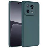 Mobify Mobil Aksesuarda Devrim Xiaomi Mi 13 Pro Kadife İç Yüzeyli Ultra Soft Premium Telefon Kılıfı Mlk/Mara Koyu Yeşil