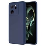 Mobify Mobil Aksesuarda Devrim Xiaomi Mi 13T Kadife İç Yüzeyli Ultra Soft Premium Telefon Kılıfı Mlk/Mara Lacivert