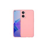 Mobify Oppo A96 4g Kılıf Içi Kadife Dolgulu Kasayı Çizmeyen Sweetish Lansman Premium Kapak - Açık Pembe