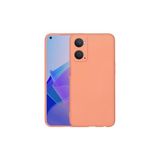 Mobify Oppo A96 4g Kılıf Içi Kadife Dolgulu Kasayı Çizmeyen Sweetish Lansman Premium Kapak - Turuncu