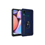 Mobify Samsung Galaxy A10S Kılıf Tam Koruma Çift Katmanlı Ibiza Sert Silikon Kapak - Mavi