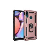 Mobify Samsung Galaxy A10S Kılıf Tam Koruma Çift Katmanlı Ibiza Sert Silikon Kapak - Rose