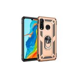 Mobify Samsung Galaxy A20S Kılıf Tam Koruma Çift Katmanlı Ibiza Sert Silikon Kapak - Gold