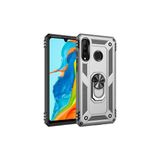 Mobify Samsung Galaxy A20S Kılıf Tam Koruma Çift Katmanlı Ibiza Sert Silikon Kapak - Gri