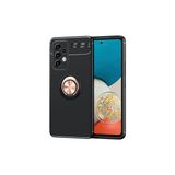 Mobify Samsung Galaxy A33 5g Kılıf Yüzüklü Sağlam Esnek Ringo Silikon Kapak - Siyah - Rose
