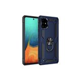 Mobify Samsung Galaxy A71 Kılıf Tam Koruma Çift Katmanlı Ibiza Sert Silikon Kapak - Mavi