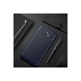 Mobify Samsung Galaxy J6 Plus Kılıf Karbon Desenli Şık Tamia Premium Silikon Kapak - Lacivert