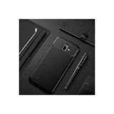 Mobify Samsung Galaxy J6 Plus Kılıf Karbon Desenli Şık Tamia Premium Silikon Kapak - Siyah