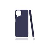 Mobify Samsung Galaxy M12 Kılıf Esnek ve Soft Jazz Premium Silikon Kılıf - Lacivert