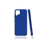 Mobify Samsung Galaxy M22 Kılıf Esnek ve Soft Jazz Premium Silikon Kılıf - Mavi