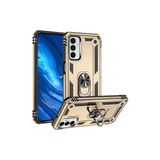 Mobify Samsung Galaxy M23 Kılıf Tam Koruma Çift Katmanlı Ibiza Sert Silikon Kapak - Gold