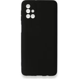 Mobify Samsung Galaxy M31S Kılıf Ince ve Esnek Yapılı Air Softy Premium Silikon Kapak - Siyah