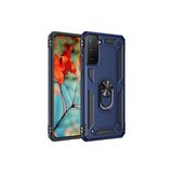Mobify Samsung Galaxy S21 Plus Kılıf Tam Koruma Çift Katmanlı Ibiza Sert Silikon Kapak - Mavi