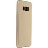 Mobify Samsung Galaxy S8 Kılıf Ince ve Esnek Yapılı Air Softy Premium Silikon Kapak - Gold