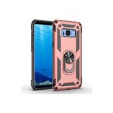 Mobify Samsung Galaxy S8 Kılıf Tam Koruma Çift Katmanlı Ibiza Sert Silikon Kapak - Rose