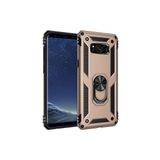 Mobify Samsung Galaxy S8 Plus Kılıf Tam Koruma Çift Katmanlı Ibiza Sert Silikon Kapak - Gold
