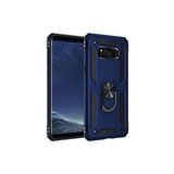 Mobify Samsung Galaxy S8 Plus Kılıf Tam Koruma Çift Katmanlı Ibiza Sert Silikon Kapak - Mavi