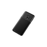 Mobify Samsung Galaxy S9 Kılıf Karbon Desenli Şık Tamia Premium Silikon Kapak - Siyah