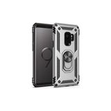 Mobify Samsung Galaxy S9 Kılıf Tam Koruma Çift Katmanlı Ibiza Sert Silikon Kapak - Gri