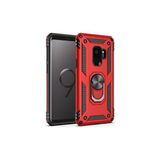 Mobify Samsung Galaxy S9 Kılıf Tam Koruma Çift Katmanlı Ibiza Sert Silikon Kapak - Kırmızı