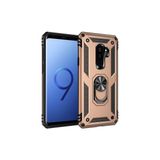 Mobify Samsung Galaxy S9 Plus Kılıf Tam Koruma Çift Katmanlı Ibiza Sert Silikon Kapak - Gold