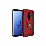Mobify Samsung Galaxy S9 Plus Kılıf Tam Koruma Çift Katmanlı Ibiza Sert Silikon Kapak - Kırmızı