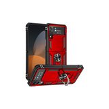 Mobify Samsung Galaxy Z Flip 4 Kılıf Tam Koruma Çift Katmanlı Ibiza Sert Silikon Kapak - Kırmızı