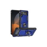 Mobify Samsung Galaxy Z Flip 4 Kılıf Tam Koruma Çift Katmanlı Ibiza Sert Silikon Kapak - Mavi