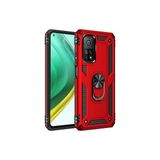 Mobify Xiaomi Mi 10T 5g Kılıf Tam Koruma Çift Katmanlı Ibiza Sert Silikon Kapak - Kırmızı