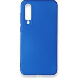 Mobify Xiaomi Mi 9 Se Kılıf Ince ve Esnek Yapılı Air Softy Premium Silikon Kapak - Mavi