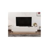 Mobiga Rotterdam Bazalı Tv Ünitesi 180 Cm Beyaz