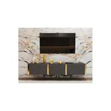 Mobiga Star Duvara Monte 180 Cm Tv Ünitesi Antrasit