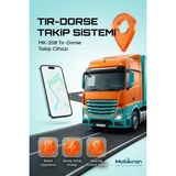 Mobikron MK-208 | Profesyonel Tır & Dorse Takip Sistemi (12 Ay Hatlı - Haritalı)