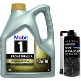 Mobil 1 10W60 Motor Yağı 4 L Viskozite API SN/CF ACEA A3/B4 Yüksek Performans ve Koruma Sağlar ÜT:2025