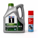 Mobil 1 Esp 0W-30 Tam Sentetik Motor Yağı 4 Litre + Würth Balata Spreyi 500 Ml