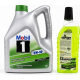 Mobil 1 Esp 5W-30 Motor Yağı 4 Litre + Oto Şampuan 1000 Ml