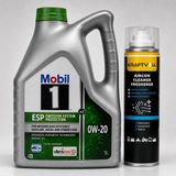 Mobil 1 Esp X2 0W-20 Motor Yağı 5 Litre + Klima Bombası 200 Ml