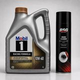 Mobil 1 Motorsport Formula Motor Yağı 10W-60 4 Litre + Balata Spreyi 500 Ml