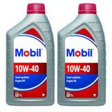 Mobil 10W-40 2x1 lt Yarı Sentetik Motor Yağı