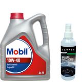 Mobil 10W-40 Motor Yağı 4 L + Carpex Cam Buğu Önleyici