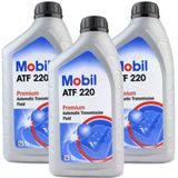 Mobil Atf 220 Kırmızı Şanzıman Ve Direksiyon Yağı 3 X 1 Litre