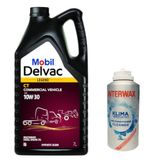 Mobil Delvac Legend™ Commercial Vehicle 10W-30 7 L Motor Yağı + 03047 İnterwax Klima Temizleyici