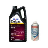 Mobil Delvac Legend Commercial Vehicle 10W-30 Motor Yağı 7 L + İnterwax Klima Temizleyici 150 ML