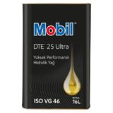 Mobil Dte 25 ISO VG 46 Ultra - 16 lt Hidrolik Yağı