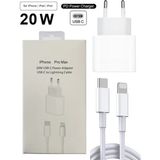 Mobil Go iPhone Tüm Serilerle Uyumlu Hızlı Şarj Aleti Adaptör + Kablo 6 6s 7 8 Plus x 11 12 13 14 Pro Max - Beyaz