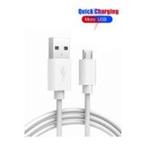 MOBİL GO Samsung Galaxy A10 A10s Uyumlu 1 Metre Micro Usb Hızlı Şarj Kablosu