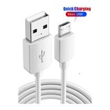 MOBİL GO Tecno Pova, Pova Neo / Spark 4 Lite Spark 5 Uyumlu Hızlı Şarj Kablosu Micro Usb İnce Uçlu